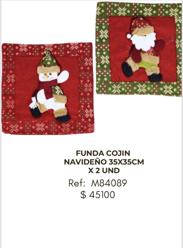 screenshot-18 Funda Cojín Navideño 35x35 cm x 2 unidades