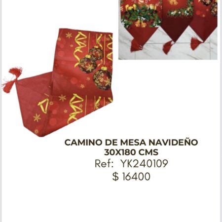 Camino de Mesa Navideño 30x180 cm