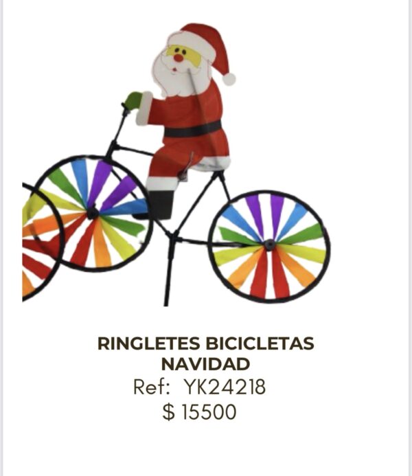 Ringletes Bicicletas Navidad